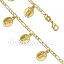 BN 011 Gold Layered Fancy Bracelet